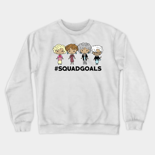 #Squadgoals Crewneck Sweatshirt by CB Creative Images